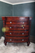 Load image into Gallery viewer, Mahogany Scottish Chest c.1880