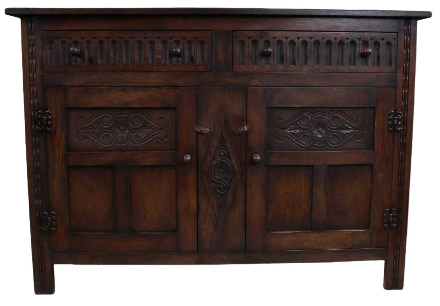 English Oak Sideboard c.1940