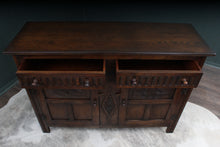Load image into Gallery viewer, English Oak Sideboard c.1940