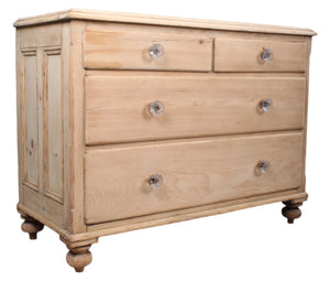 Victorian English Pine Chest c.1880