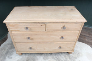 Victorian English Pine Chest c.1880