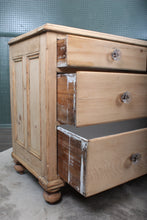Load image into Gallery viewer, Victorian English Pine Chest c.1880