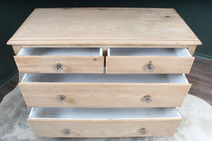 Victorian English Pine Chest c.1880