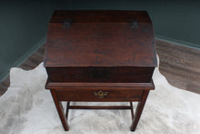 Load image into Gallery viewer, English Oak Bible Box c.1724