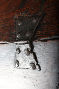 English Oak Bible Box c.1724