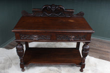 Load image into Gallery viewer, French Oak Carved Side Table c.1900