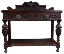 Load image into Gallery viewer, French Oak Carved Side Table c.1900