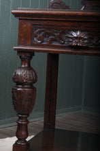 Load image into Gallery viewer, French Oak Carved Side Table c.1900