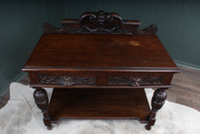 Load image into Gallery viewer, French Oak Carved Side Table c.1900