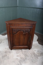 Load image into Gallery viewer, French Oak Corner Cabinet c.1850