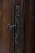 Load image into Gallery viewer, French Oak Corner Cabinet c.1850