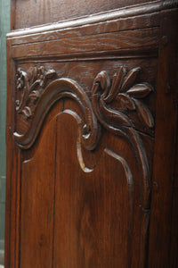 French Oak Corner Cabinet c.1850