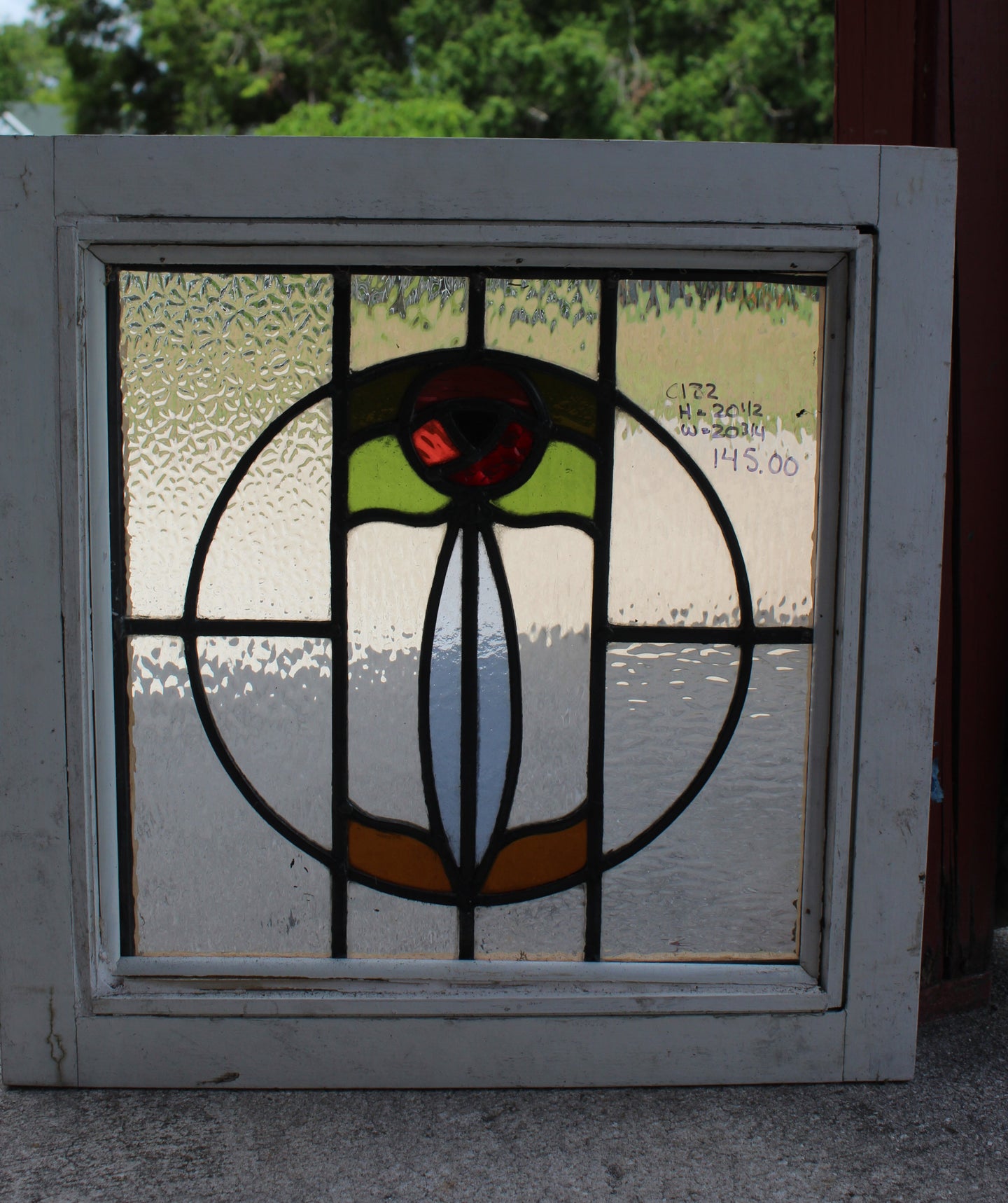 Antique English Stained Glass