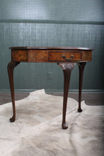 Load image into Gallery viewer, English Burl Walnut Side Table c.1940
