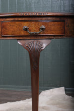 Load image into Gallery viewer, English Burl Walnut Side Table c.1940