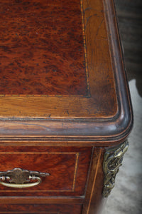 English Burl Cocktail Cabinet