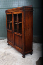 Load image into Gallery viewer, English Oak Bookcase c.1920