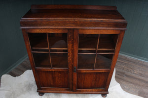 English Oak Bookcase c.1920