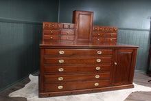 Load image into Gallery viewer, English Mahogany Sacristy Cabinet c.1900-1910