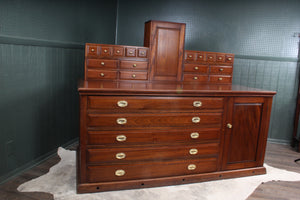 English Mahogany Sacristy Cabinet c.1900-1910