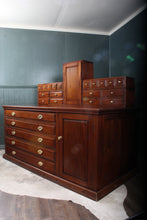 Load image into Gallery viewer, English Mahogany Sacristy Cabinet c.1900-1910