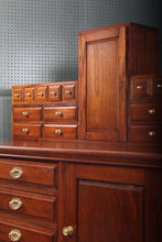 Load image into Gallery viewer, English Mahogany Sacristy Cabinet c.1900-1910