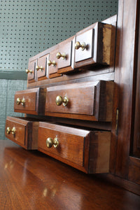 English Mahogany Sacristy Cabinet c.1900-1910