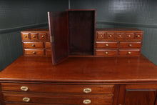 Load image into Gallery viewer, English Mahogany Sacristy Cabinet c.1900-1910