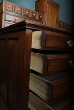 Load image into Gallery viewer, English Mahogany Sacristy Cabinet c.1900-1910