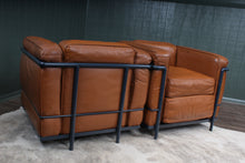 Load image into Gallery viewer, Pair Leather Chairs LC2 Le Corbusier for Cassina Style