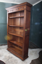 Load image into Gallery viewer, French Oak Bookcase c.1900