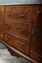 Load image into Gallery viewer, English Burl Walnut Sideboard c.1920