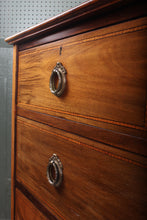 Load image into Gallery viewer, English Inlaid Mahogany Chest of Drawers c.1900