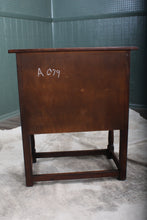 Load image into Gallery viewer, English Solid Oak Bedside Cabinet c.1940