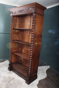French Oak Bookcase c.1890
