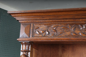 French Oak Bookcase c.1890