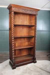 French Oak Bookcase c.1890