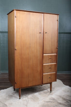 Load image into Gallery viewer, English MidCentury Gentlemans Wardrobe c.1960 by Nathan