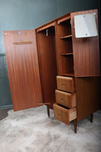 Load image into Gallery viewer, English MidCentury Gentlemans Wardrobe c.1960 by Nathan