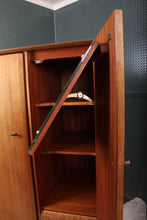 Load image into Gallery viewer, English MidCentury Gentlemans Wardrobe c.1960 by Nathan