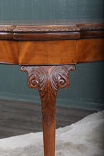 Load image into Gallery viewer, English Burl Walnut Transformative Games Table c.1900