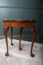 Load image into Gallery viewer, English Burl Walnut Transformative Games Table c.1900