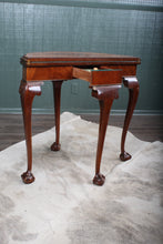 Load image into Gallery viewer, English Burl Walnut Transformative Games Table c.1900