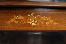 Load image into Gallery viewer, English Walnut Music Display Cabinet c.1900