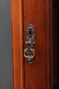 English Walnut Music Display Cabinet c.1900