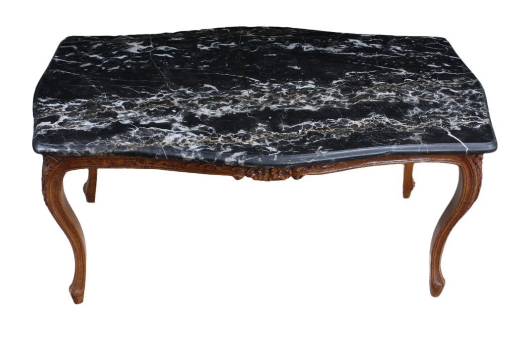 French Marble Top Coffee Table c.1900