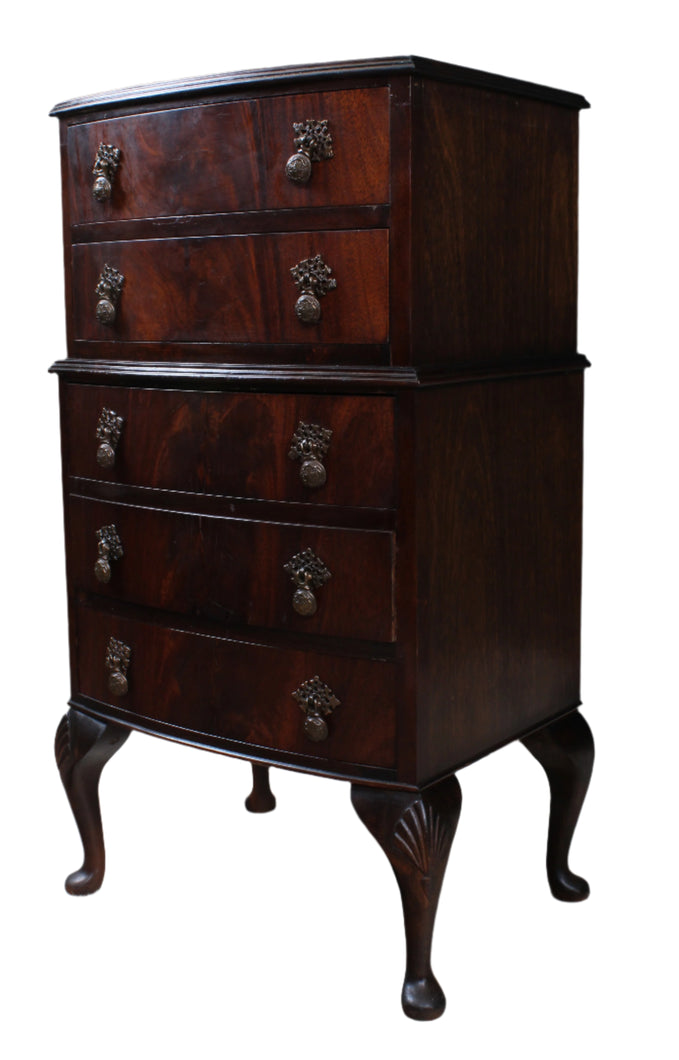 Petite English Mahogany Chest