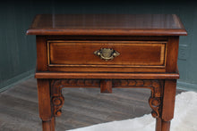 Load image into Gallery viewer, English Oak Single Drawered Side Table