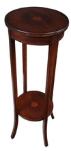 Load image into Gallery viewer, English Inlaid Mahogany Plant Stand c.1900