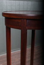 Load image into Gallery viewer, English Inlaid Mahogany Plant Stand c.1900